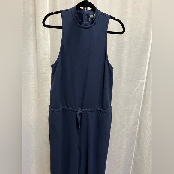 Sweaty Betty Kaya Jumpsuit in navy | size 8/10 - Picture 2 of 10